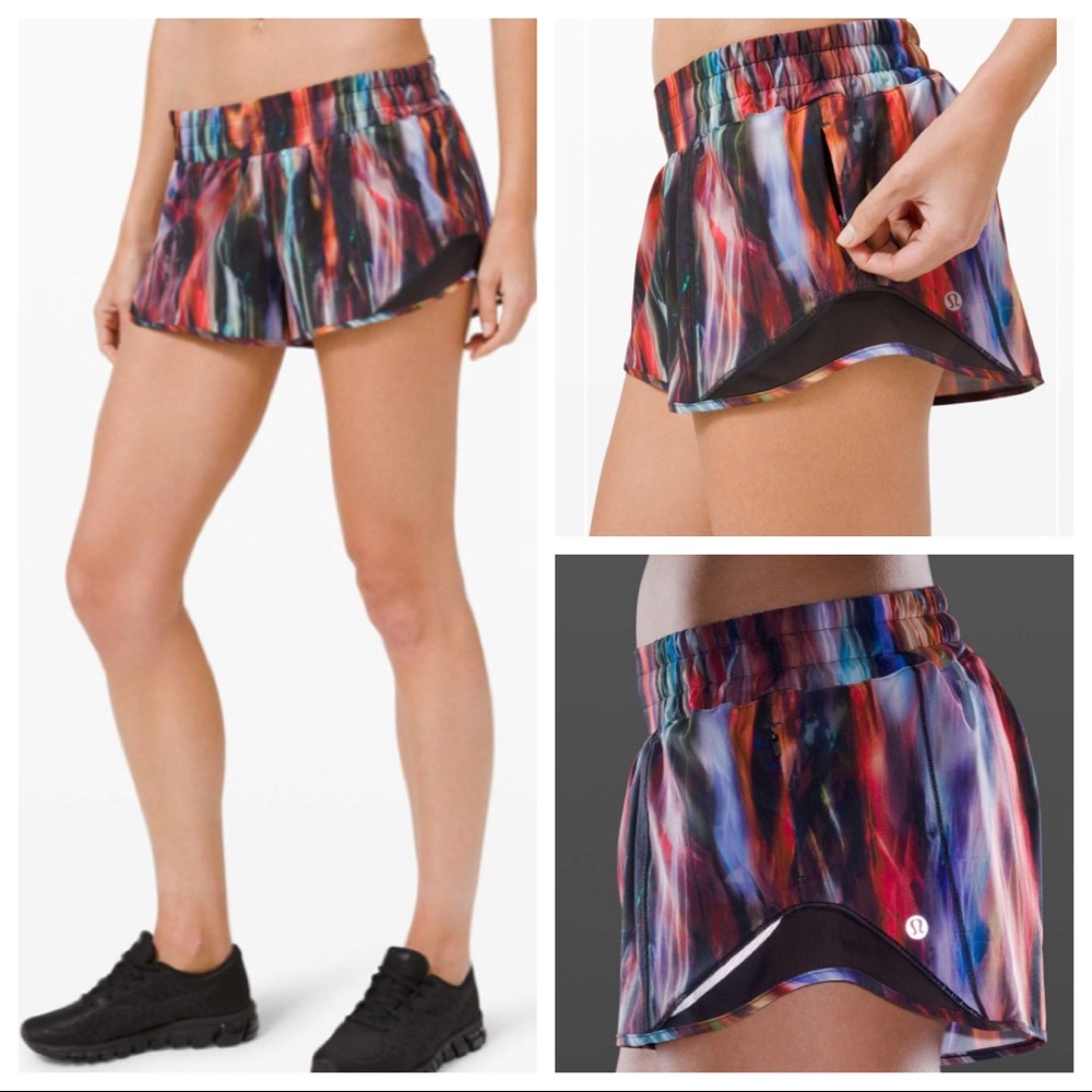 Lululemon Hotty Hot Short II 2.5" Multi / Black